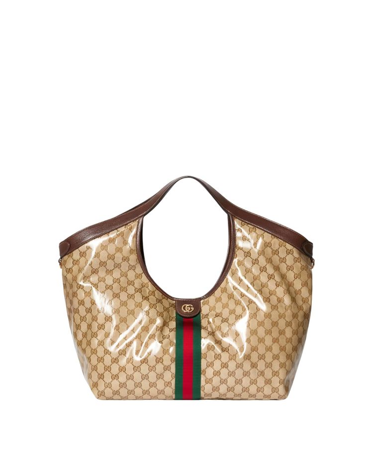 Gucci Gucci Borsa Giglio Large Tessuto GG Beige — Pre-owned Autentica product image