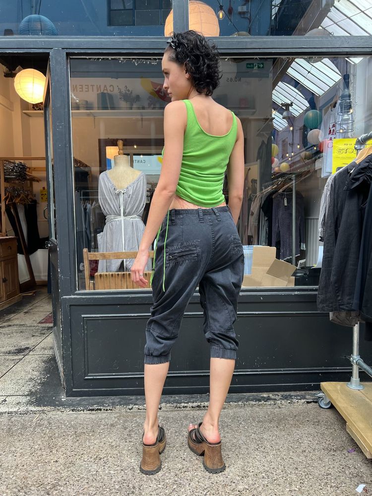 G star grey utilitarian capris 5