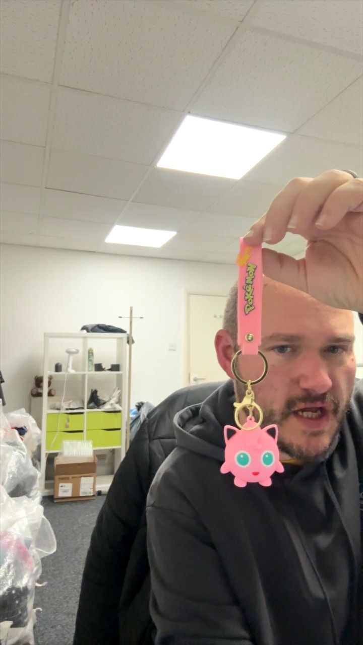 Pokémon 39 - POKEMON PINK KEYRING JIGGLYPUFF  zdjęcie produktu