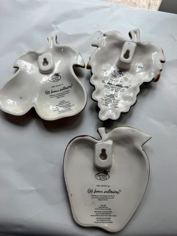 Ceramic Fruit Wall Decorations image 2