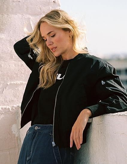 Black Bomber Jacket