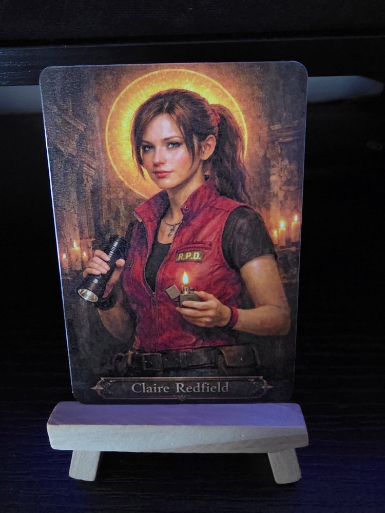 Claire Redfield Collectible Card image 1