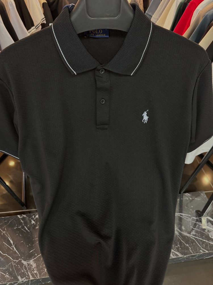 Polo Ralph Lauren Black Polo Shirt imagen 2
