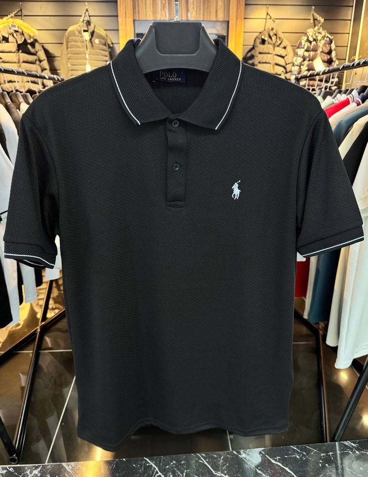 Polo Ralph Lauren Black Polo Shirt image 1