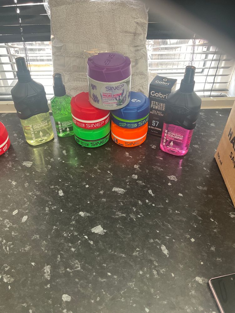 Hair Styling S And Hair Gel Jars image 1