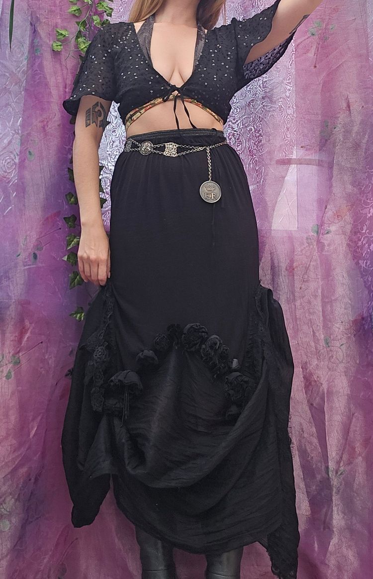 Handmade Whimsigoth Skirt
