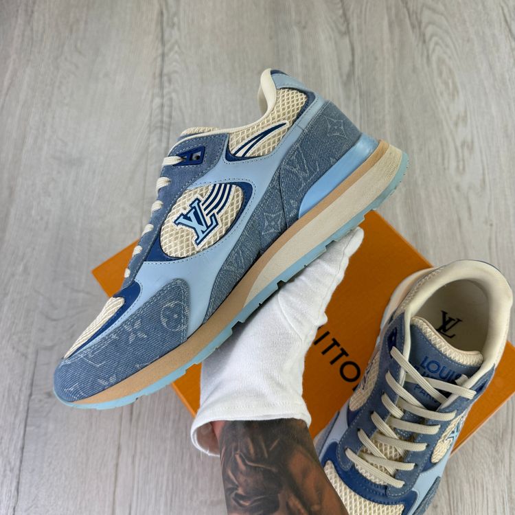 Louis Vuitton Men’s Blue Run Away Trainers - Uk 7.5 (Fit Uk 8) image 7