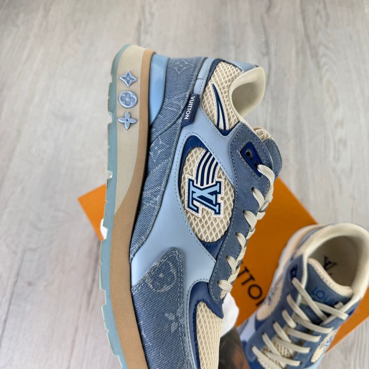 Louis Vuitton Men’s Blue Run Away Trainers - Uk 7.5 (Fit Uk 8) image 10