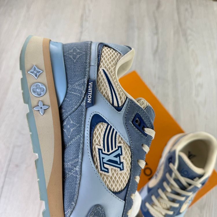 Louis Vuitton Men’s Blue Run Away Trainers - Uk 7.5 (Fit Uk 8) image 5