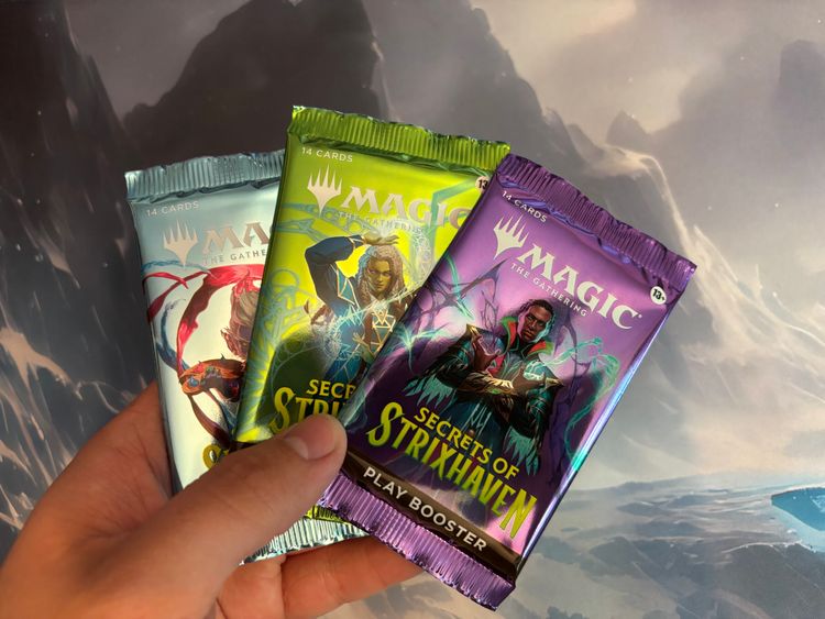 Other 3 x Magic: The Gathering Secrets Of Strixhaven Play Booster Packs product image