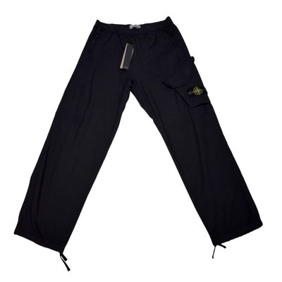 Stone Island Badge Cargos Black Cargos
