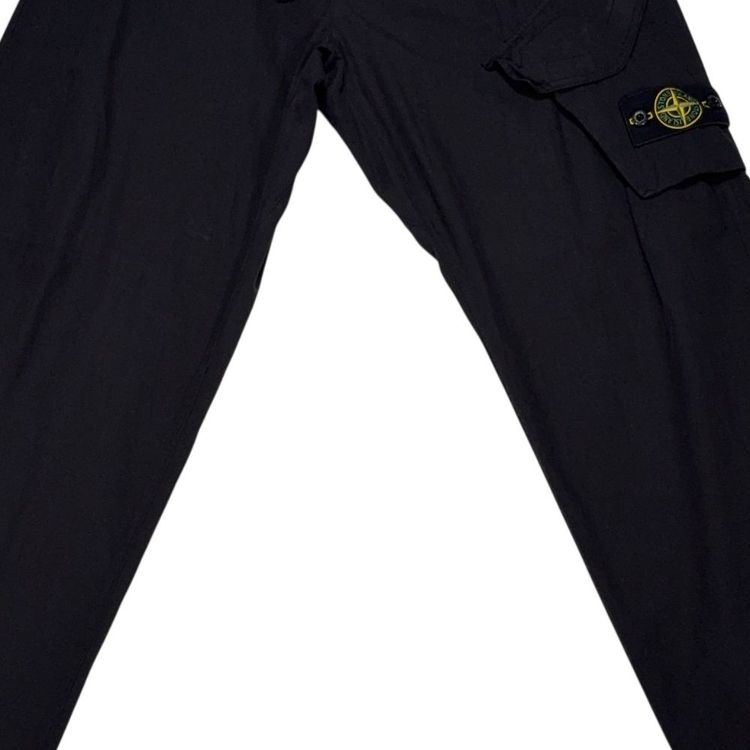 Stone Island Badge Cargos Black Cargos image 6