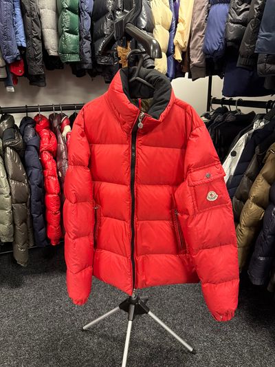 XXL men’s Moncler jacket Red Puffer Jacket
