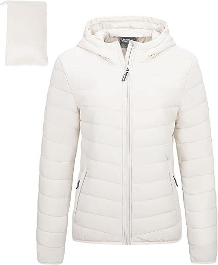 Columbia Women'S White Puffer Jacket image 1