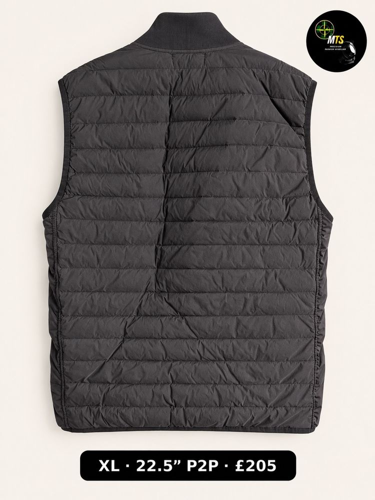 2204 Stone Island loom woven down chambers gilet 22.5” p2p image 2