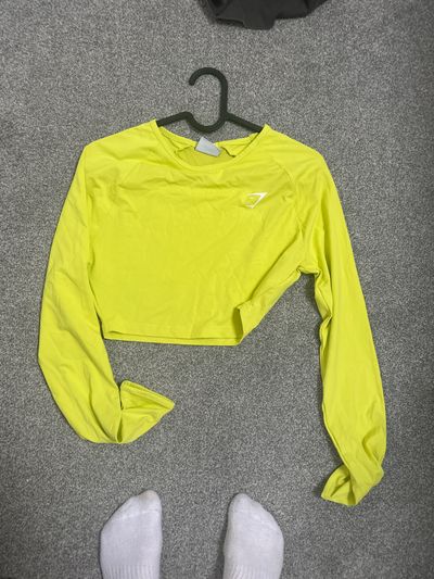Gymshark Long Sleeve Crop Top