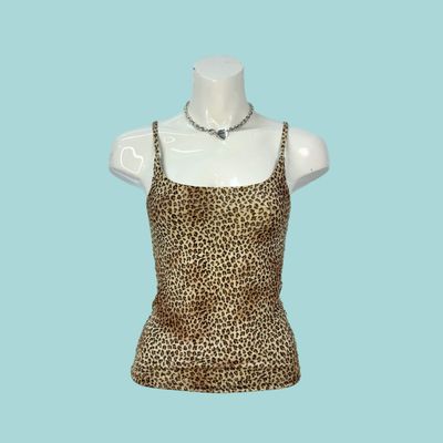 Leopard Print Camisole Top