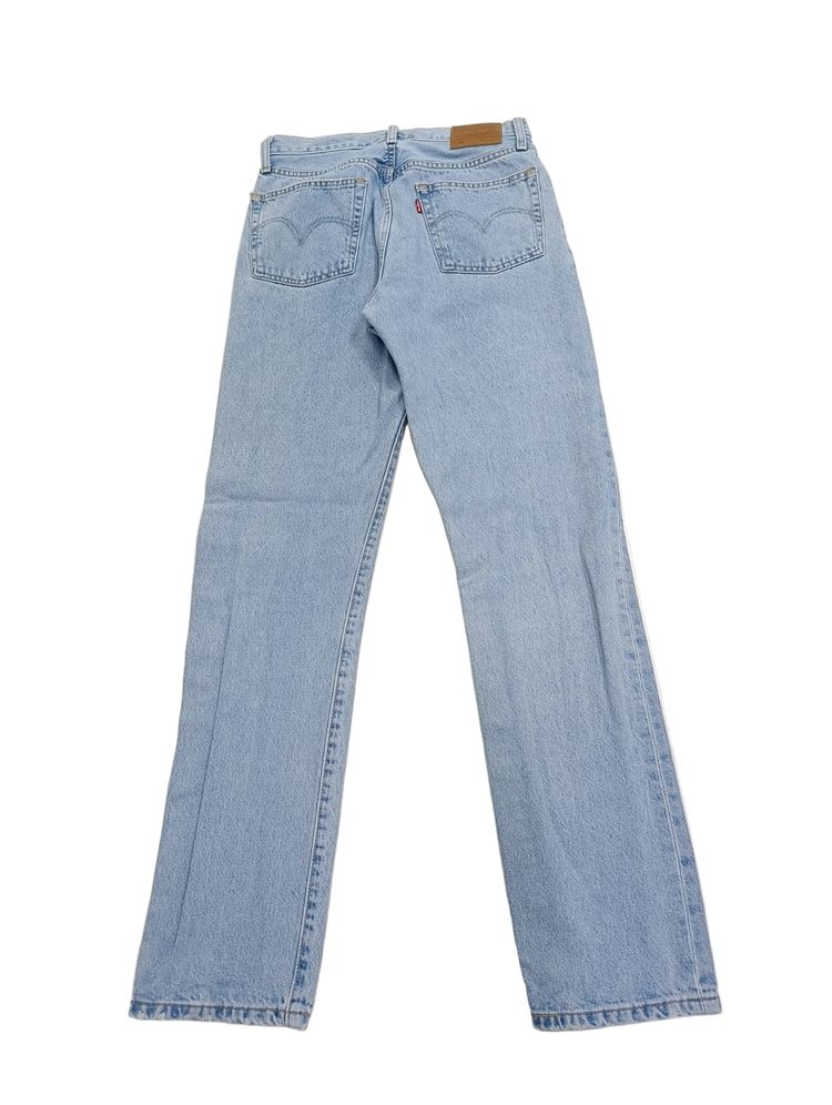 Levi's 501 premium W27 L32 vintage denim levis jeans usato unisex obraz 3