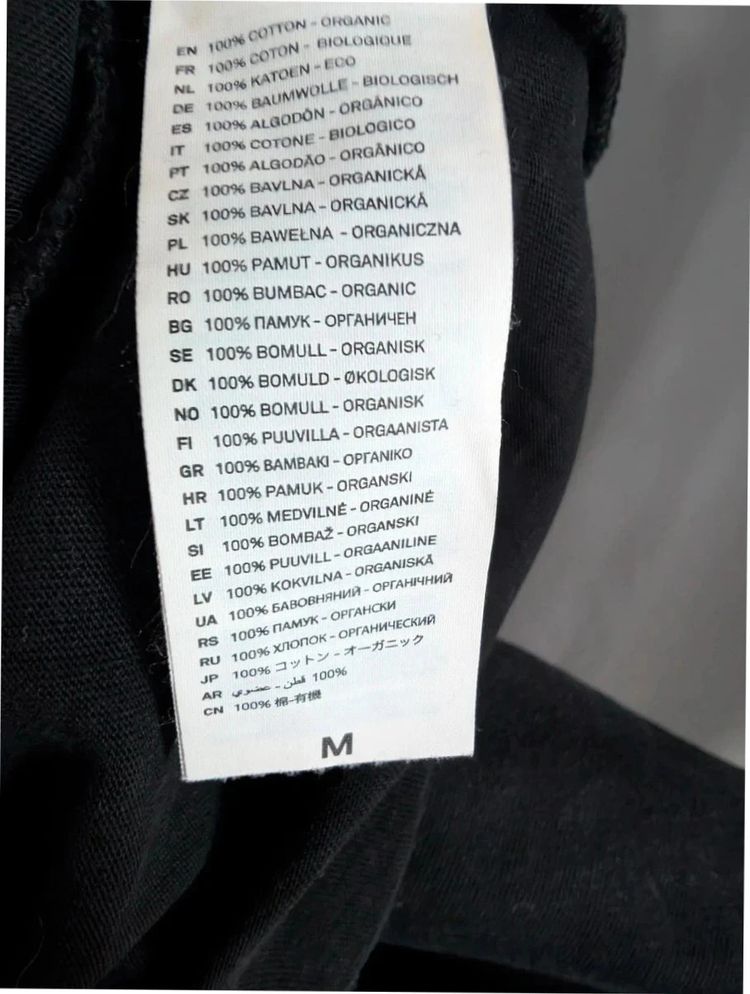 Immagine di Official Oasis Roll With It Black Graphic Band T Shirt Medium UK 10 12 Organic Cotton 3