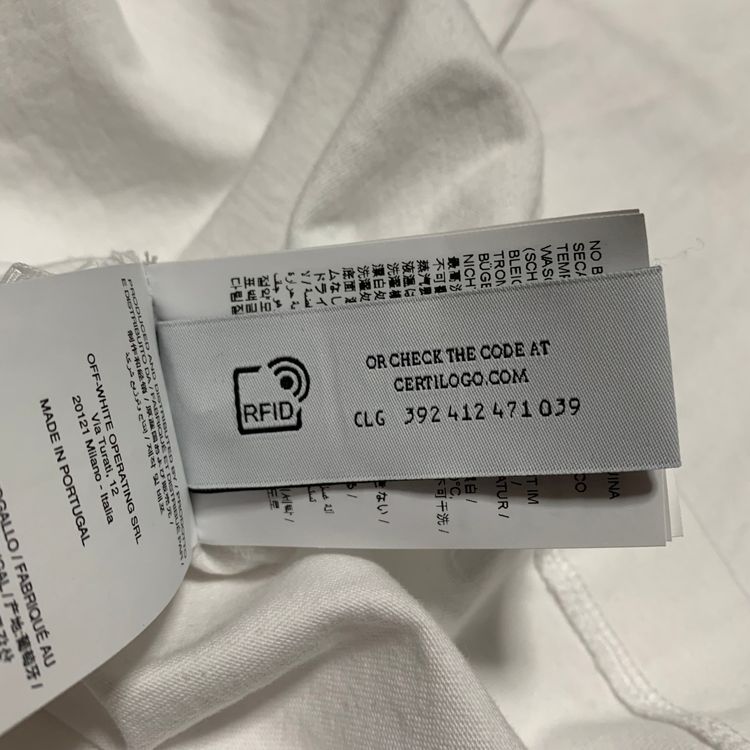 Off White Small Graffiti Graphic White Tee Virgil Abloh Limited Edition image 4