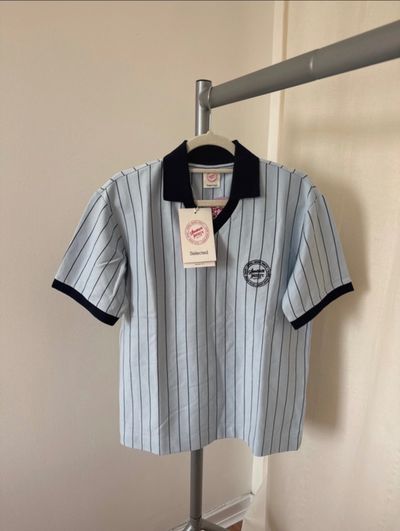 Anthropologie Striped Polo Shirt
