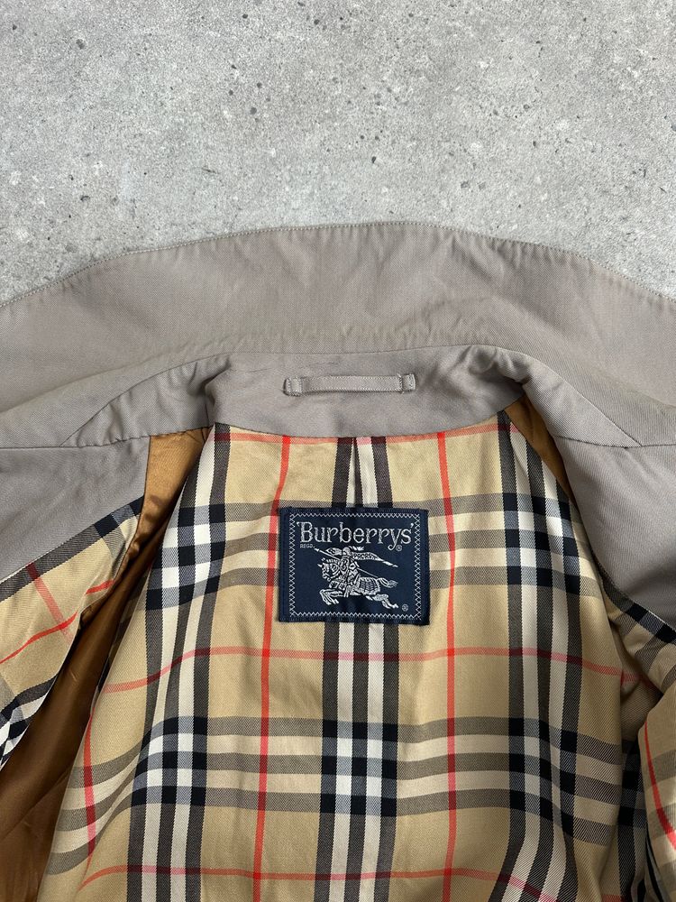 Immagine di Burberry 1990s Pure Tasmania Wool High Neck Trench - L 6