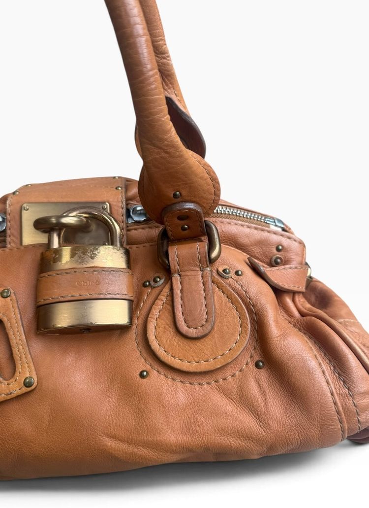 Vintage Chloé Paddington Leather Bag image 10