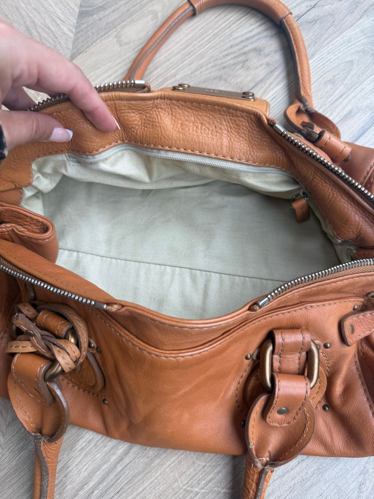 Vintage Chloé Paddington Leather Bag image 15