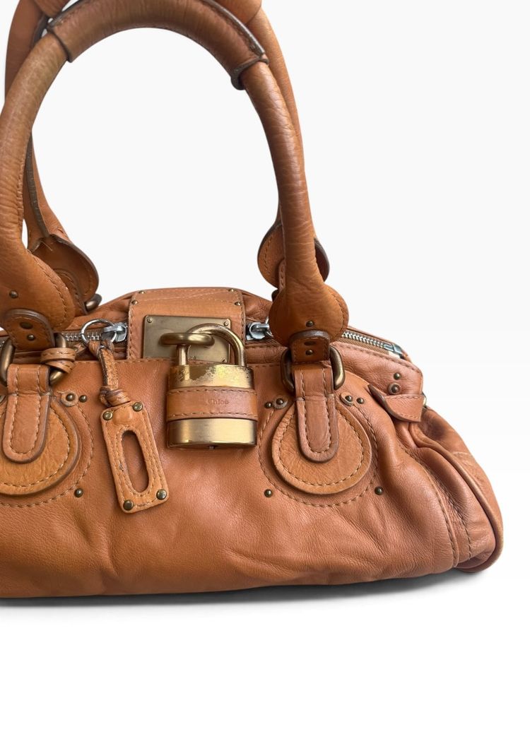 Vintage Chloé Paddington Leather Bag image 5
