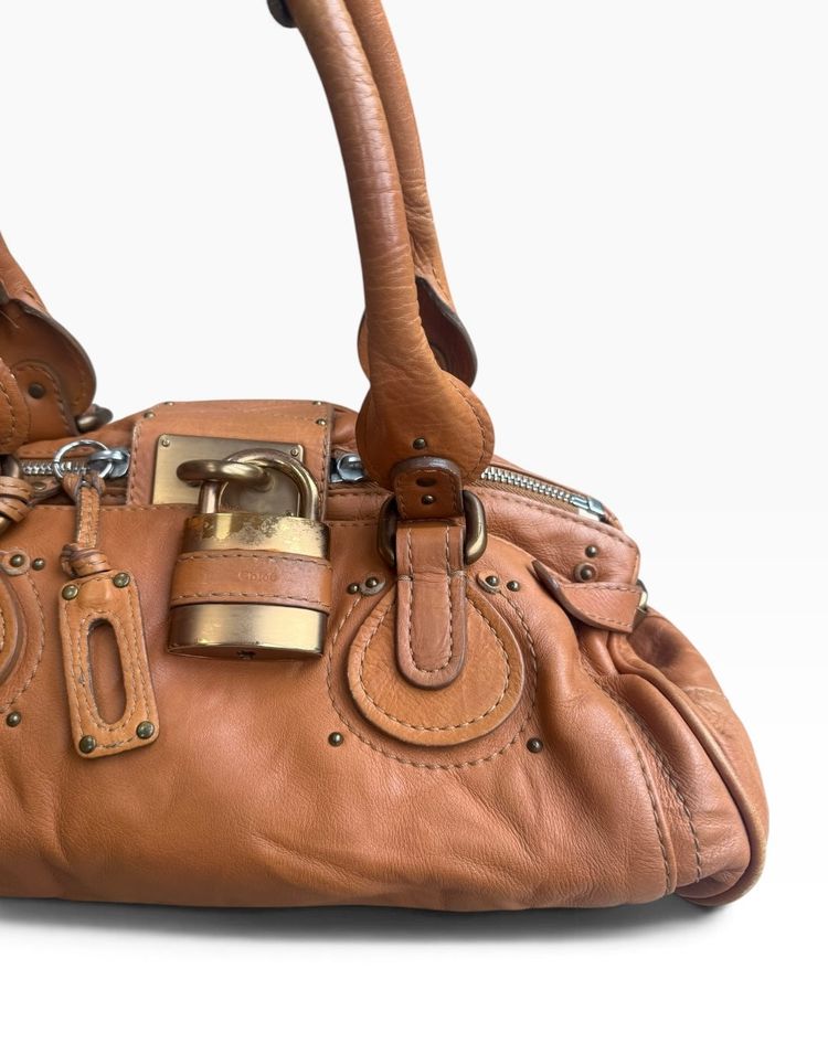 Vintage Chloé Paddington Leather Bag image 11
