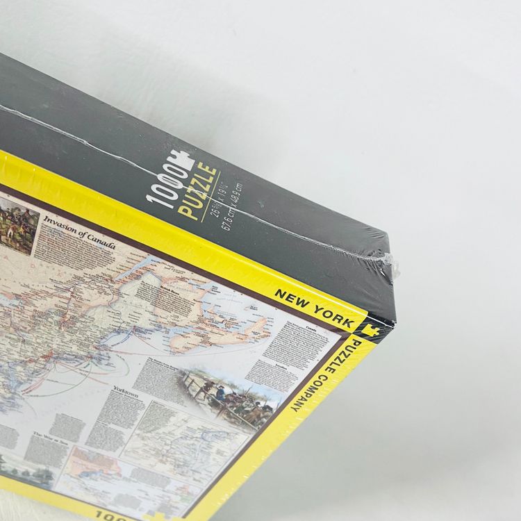 New York Puzzle Company | National Geographic | American Revolution Map | 1000 Piece Jigsaw Puzzle | New & Sealed image 6