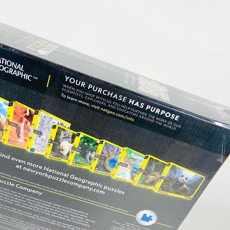 New York Puzzle Company | National Geographic | American Revolution Map | 1000 Piece Jigsaw Puzzle | New & Sealed image 5