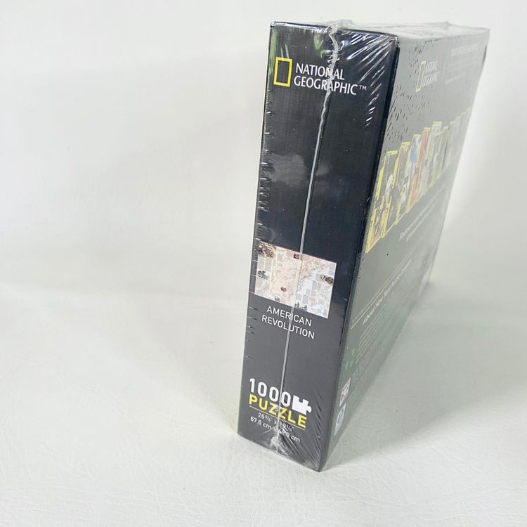 New York Puzzle Company | National Geographic | American Revolution Map | 1000 Piece Jigsaw Puzzle | New & Sealed image 4
