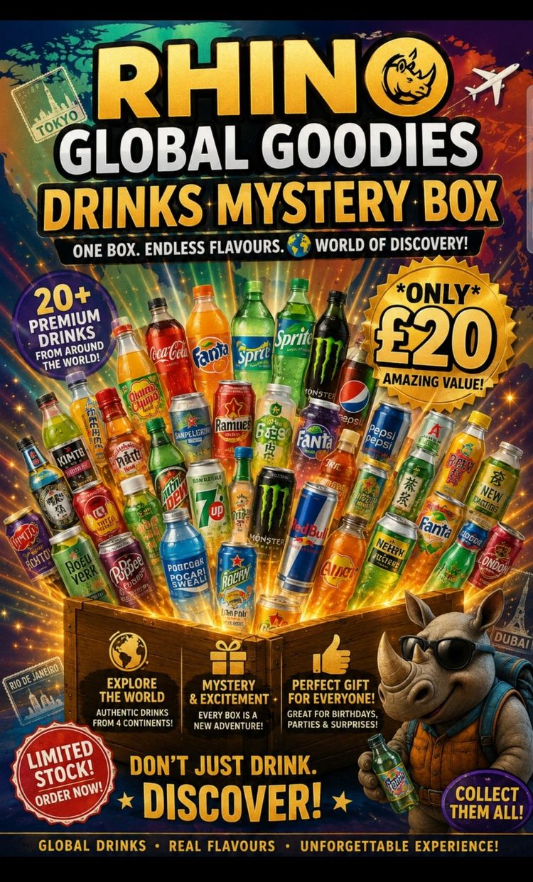 Other Rhino Global Goodies Drinks Mystery Box product image