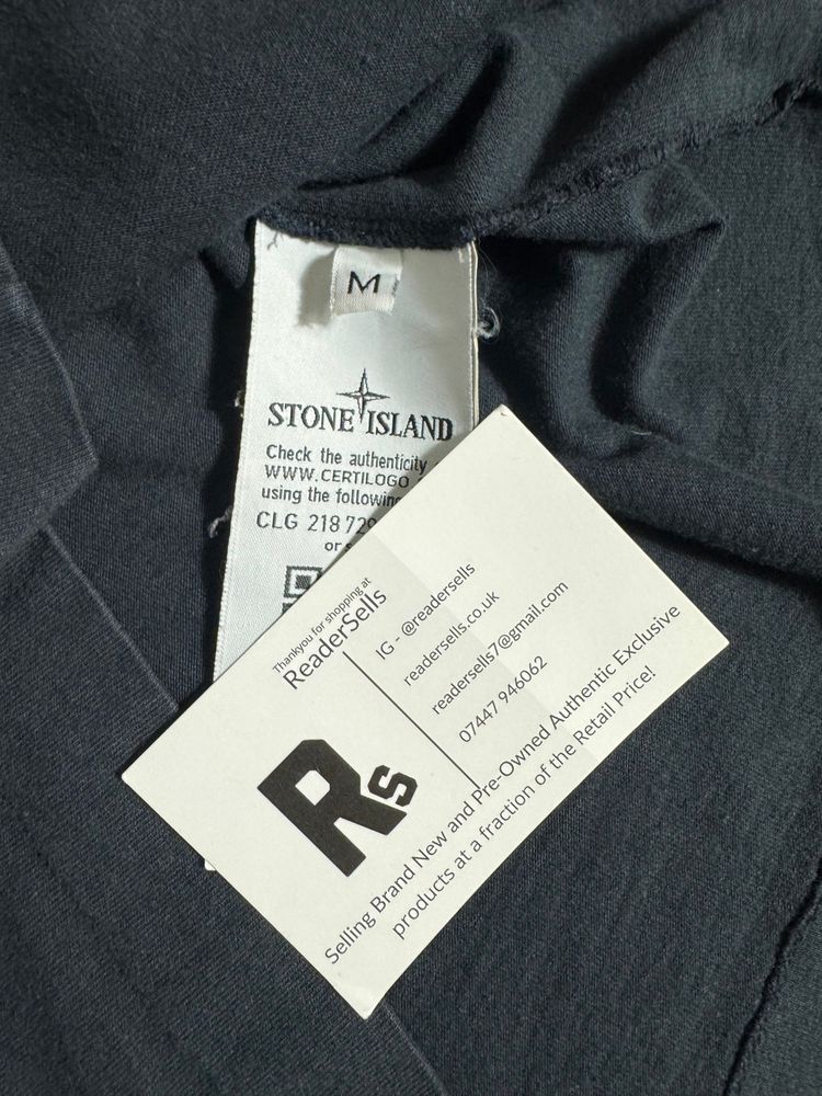 Stone Island Compass T-Shirt Black Medium 4