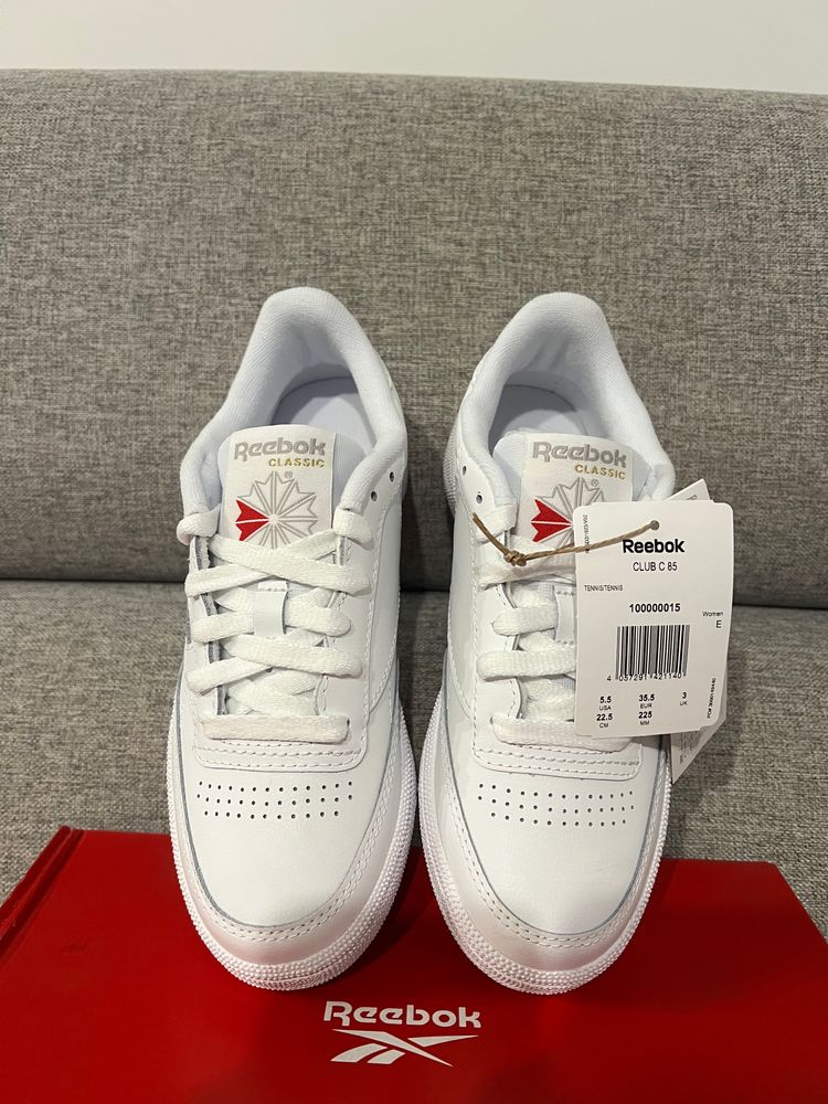 Reebok White Classic Sneakers 35.5 image 2