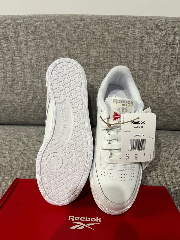 Reebok White Classic Sneakers 35.5 image 3