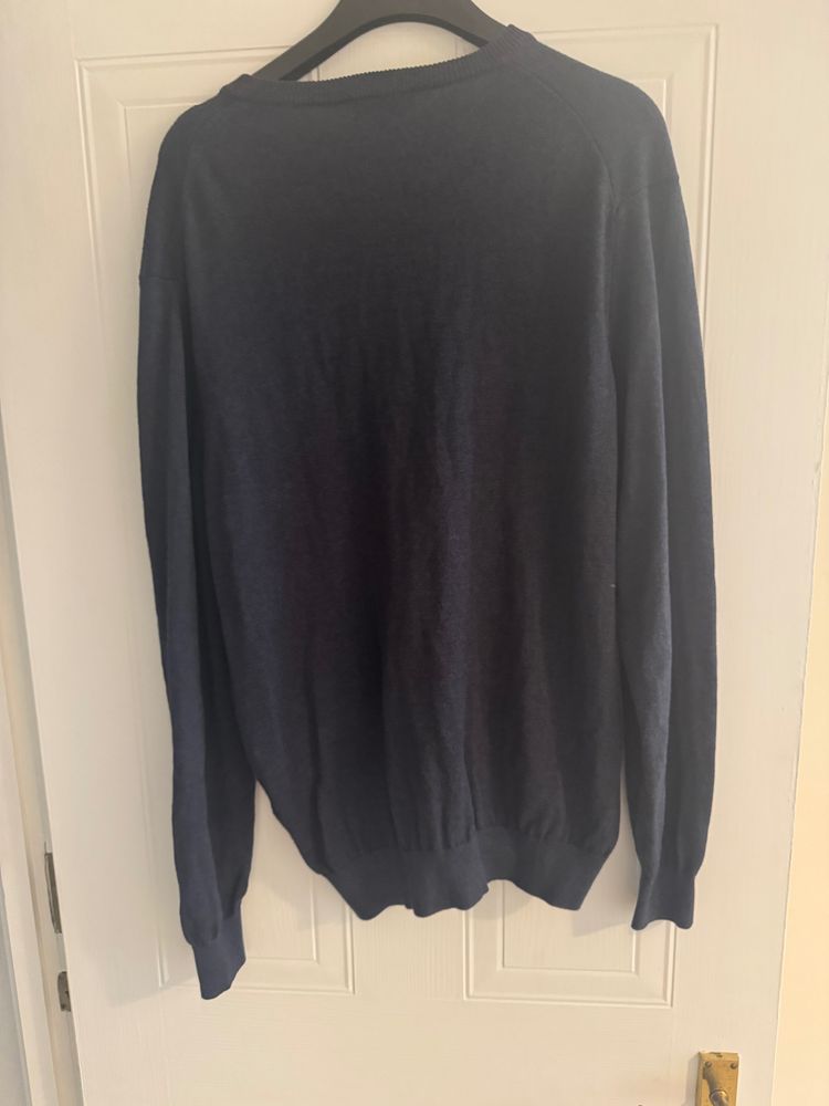 Calvin Klein Golf Navy V-Neck Sweater image 2