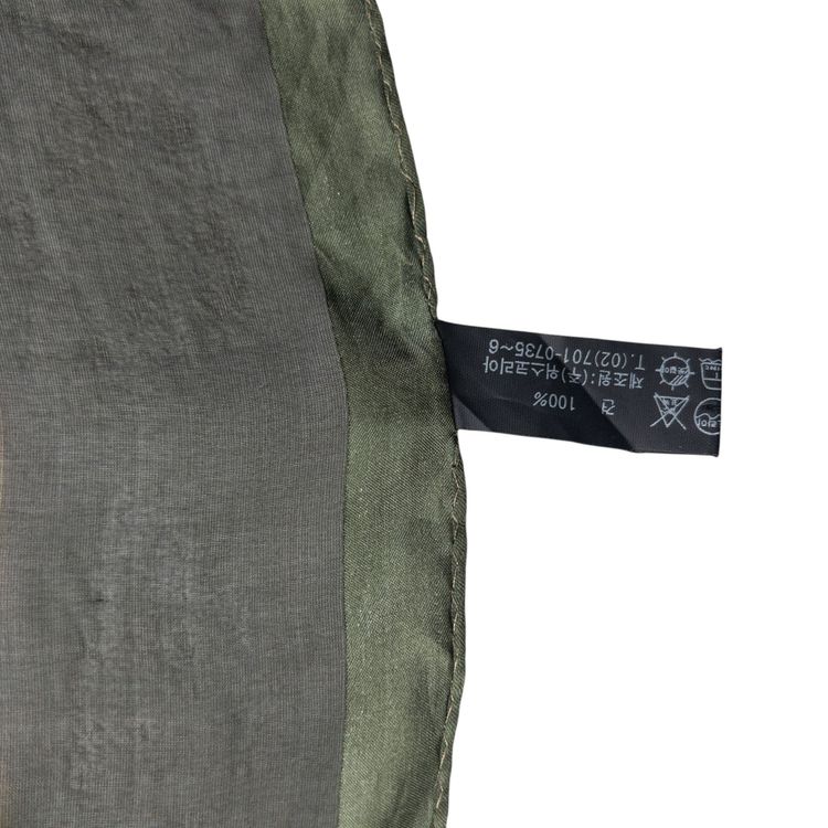 Vintage 2000s Balenciaga Chain Pattern Silk Scarf image 5
