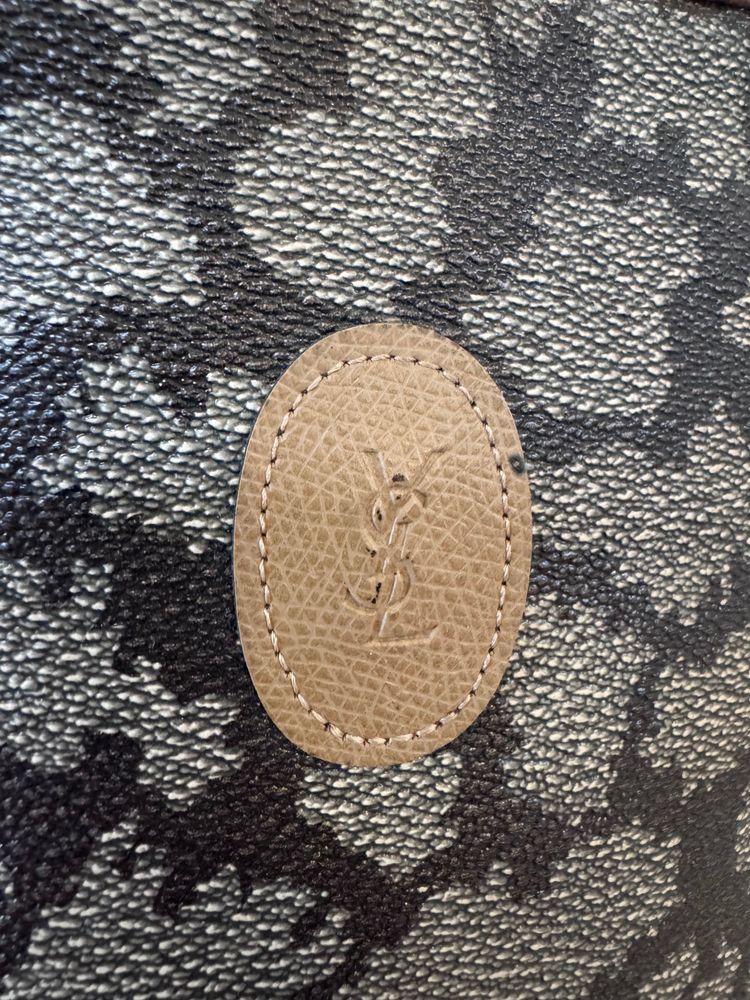 Yves Saint Laurent patterned pouch bag 4