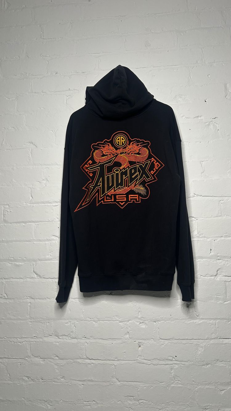 Avirex Usa Black Hoodie