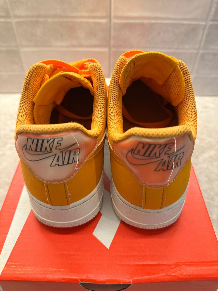 Nike Air Force 1 Low Sneakers Orange pomarańczowe  5