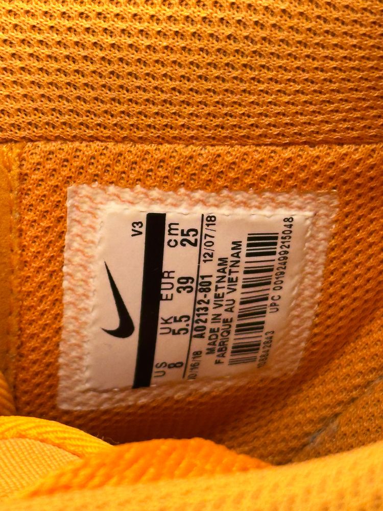 Nike Air Force 1 Low Sneakers Orange pomarańczowe  4