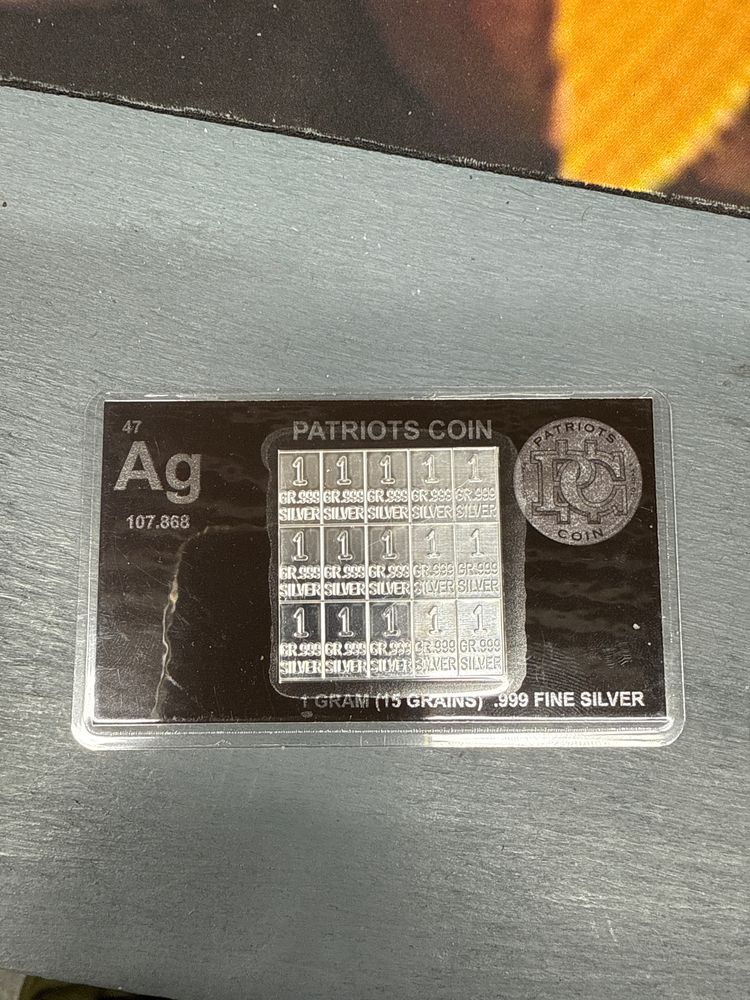 Other silver coin bar product image