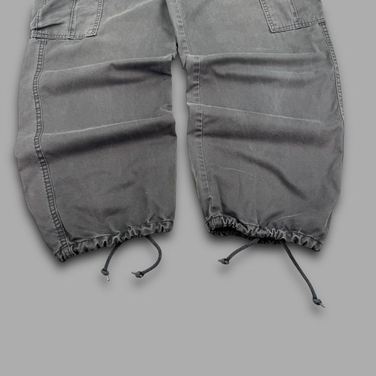 Levi's 2000's technical baggy wide leg cuffed cargo bottoms (M) image 12