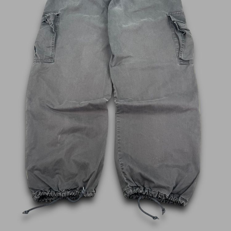 Levi's 2000's technical baggy wide leg cuffed cargo bottoms (M) image 13