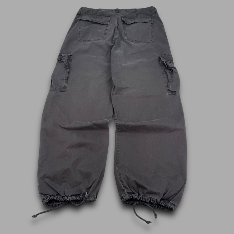 Levi's 2000's technical baggy wide leg cuffed cargo bottoms (M) image 14