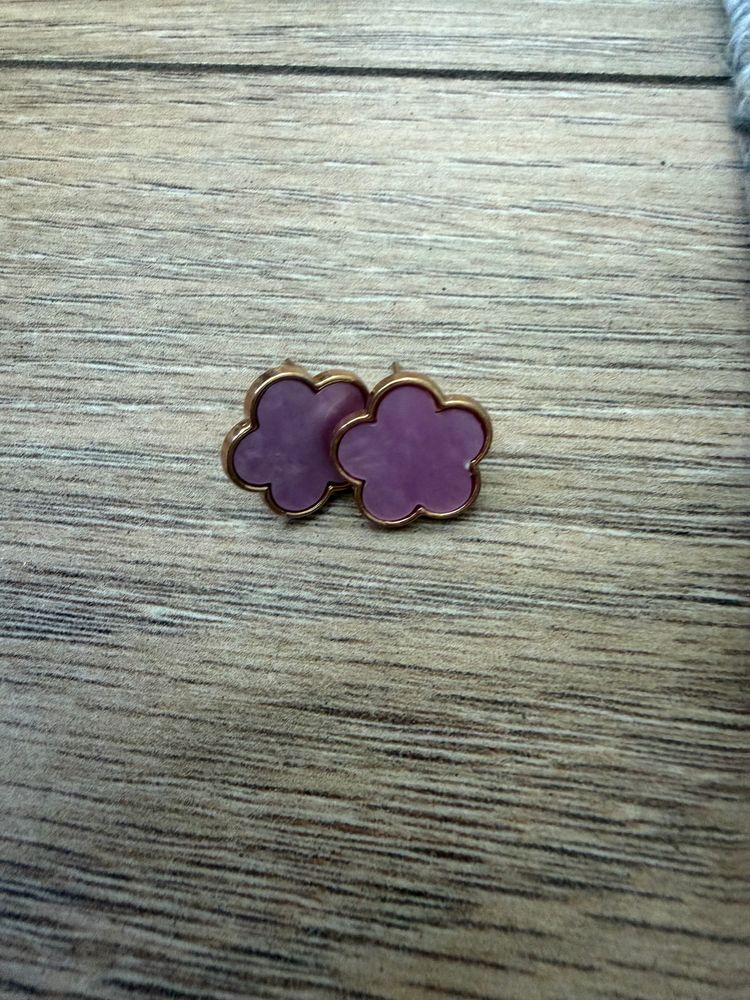 Flower-Shaped Earrings
