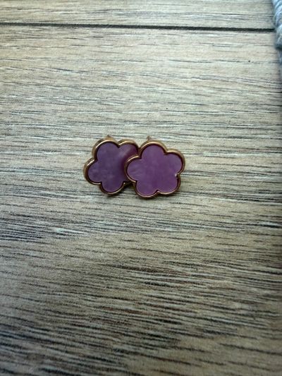 Flower-Shaped Earrings