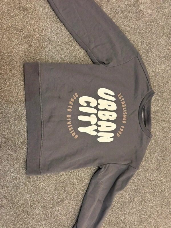 Grey Sweatshirt With Urban City Print image 1